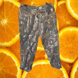 Cabela's Fleece Camo Pants with Zipper Back Pocket Size 36 Reg